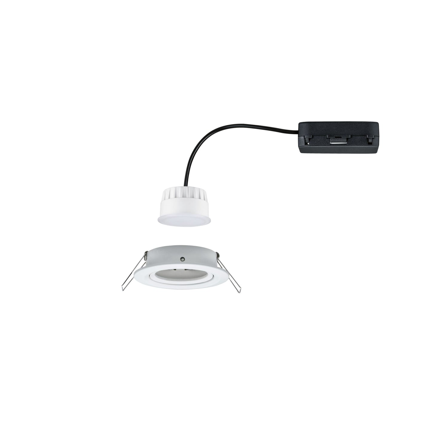 Paulmann LED Einbauleuchte Nova Coin  rund 84mm 50° RGBW+ 6W 500lm 230V Weiß matt Aluminium