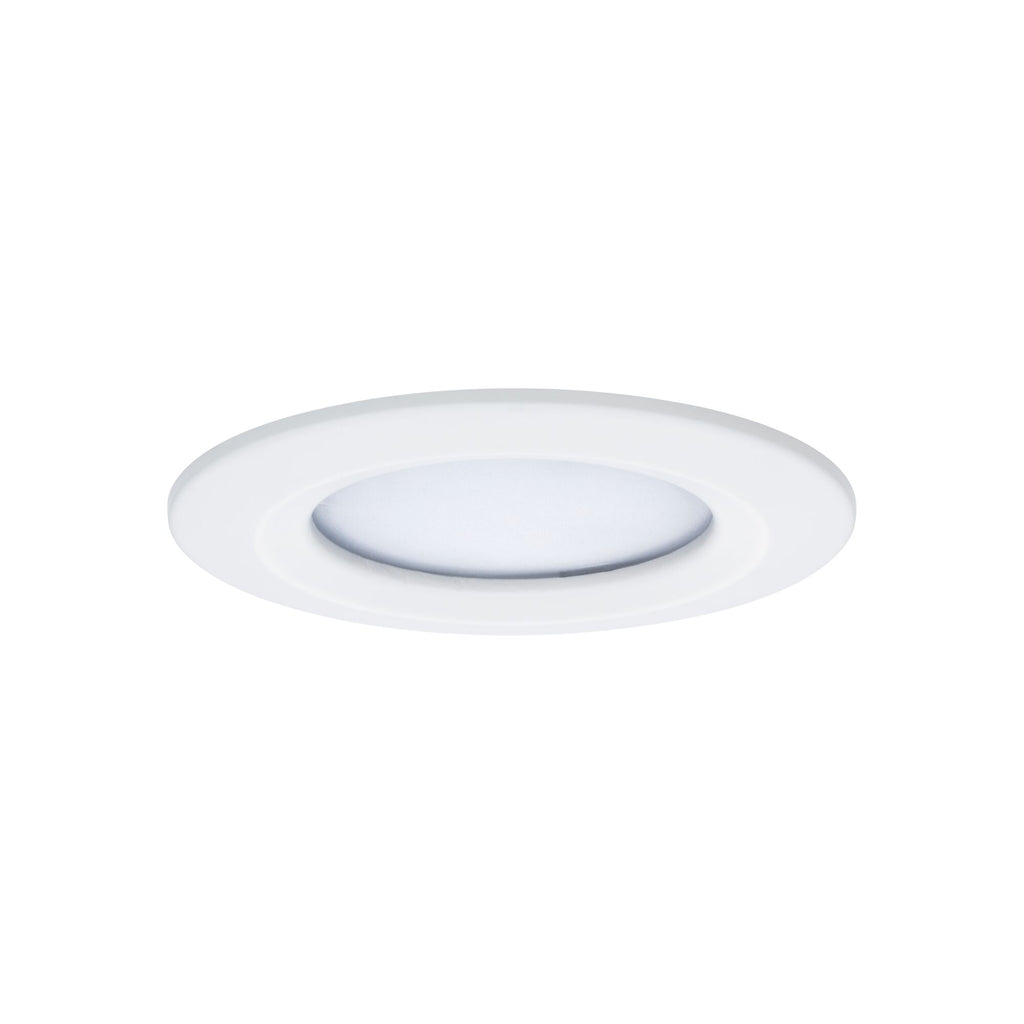 Paulmann LED Einbauleuchte Nova Coin IP44 rund 78mm  RGBW+ 3x6W 3x500lm 230V Weiß matt Aluminium