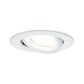 Paulmann LED Einbauleuchte Nova Einzelleuchte Coin  rund 84mm 50° 2,8W 505lm 230V  4000K Weiß matt
