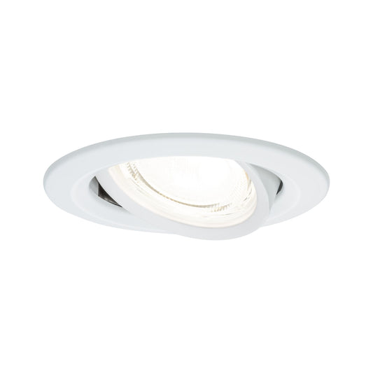 Paulmann LED Einbauleuchte Nova Einzelleuchte Coin  rund 84mm 50° 2,8W 505lm 230V  4000K Weiß matt