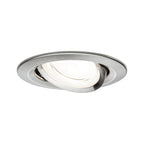 Paulmann LED Einbauleuchte Nova Einzelleuchte Coin  rund 84mm 50° 2,8W 505lm 230V  4000K Eisen gebürstet
