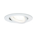 Paulmann LED Einbauleuchte Nova 3er-Set Coin  rund 84mm 50° 3x2,8W 3x505lm 230V  4000K Weiß matt