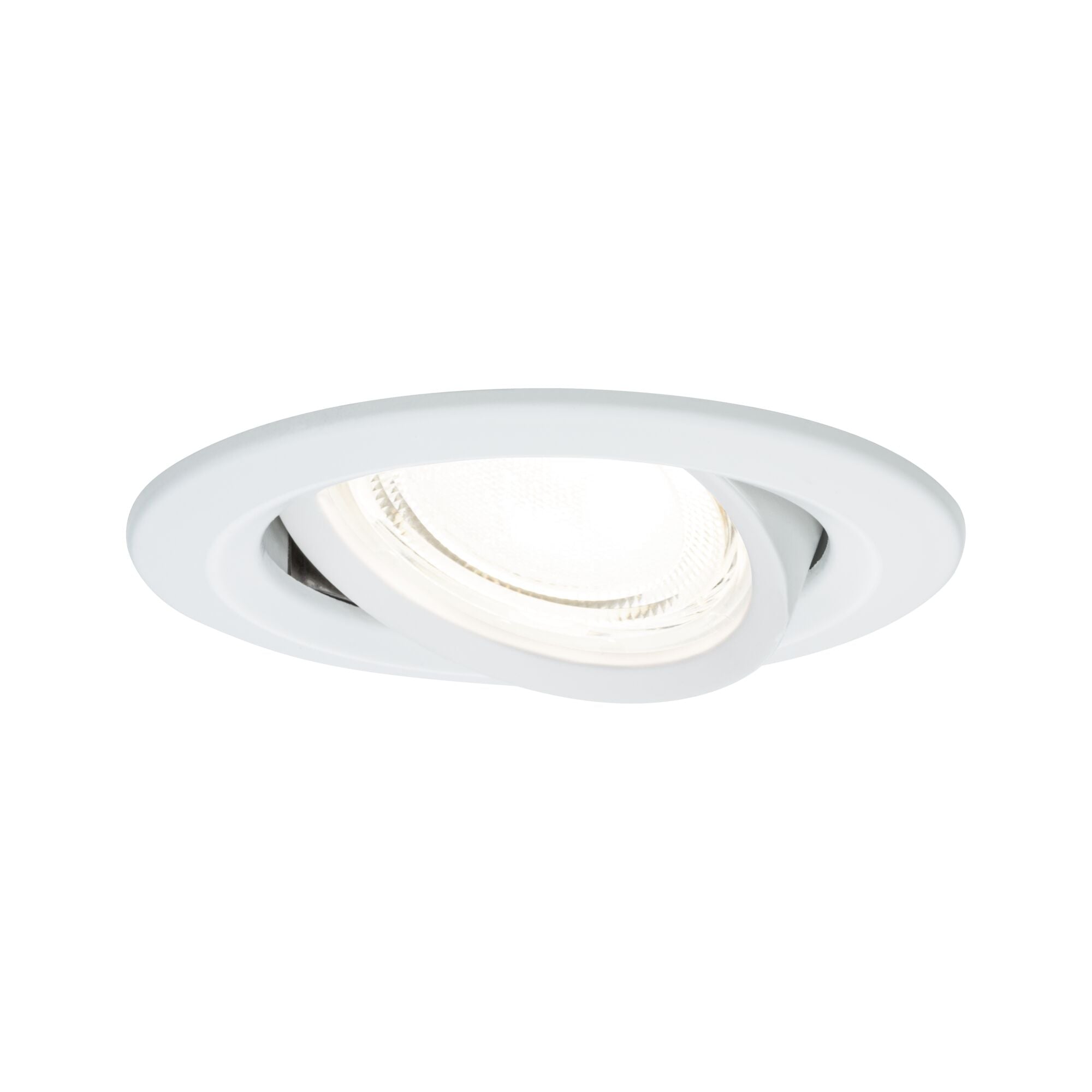 Paulmann LED Einbauleuchte Nova 3er-Set Coin  rund 84mm 50° 3x2,8W 3x505lm 230V  4000K Weiß matt