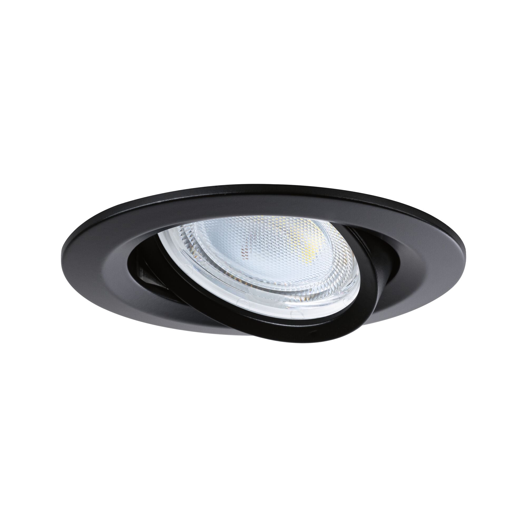 Paulmann LED Einbauleuchte Nova 3er-Set Coin  rund 84mm 50° 3x2,8W 3x505lm 230V  4000K Schwarz matt