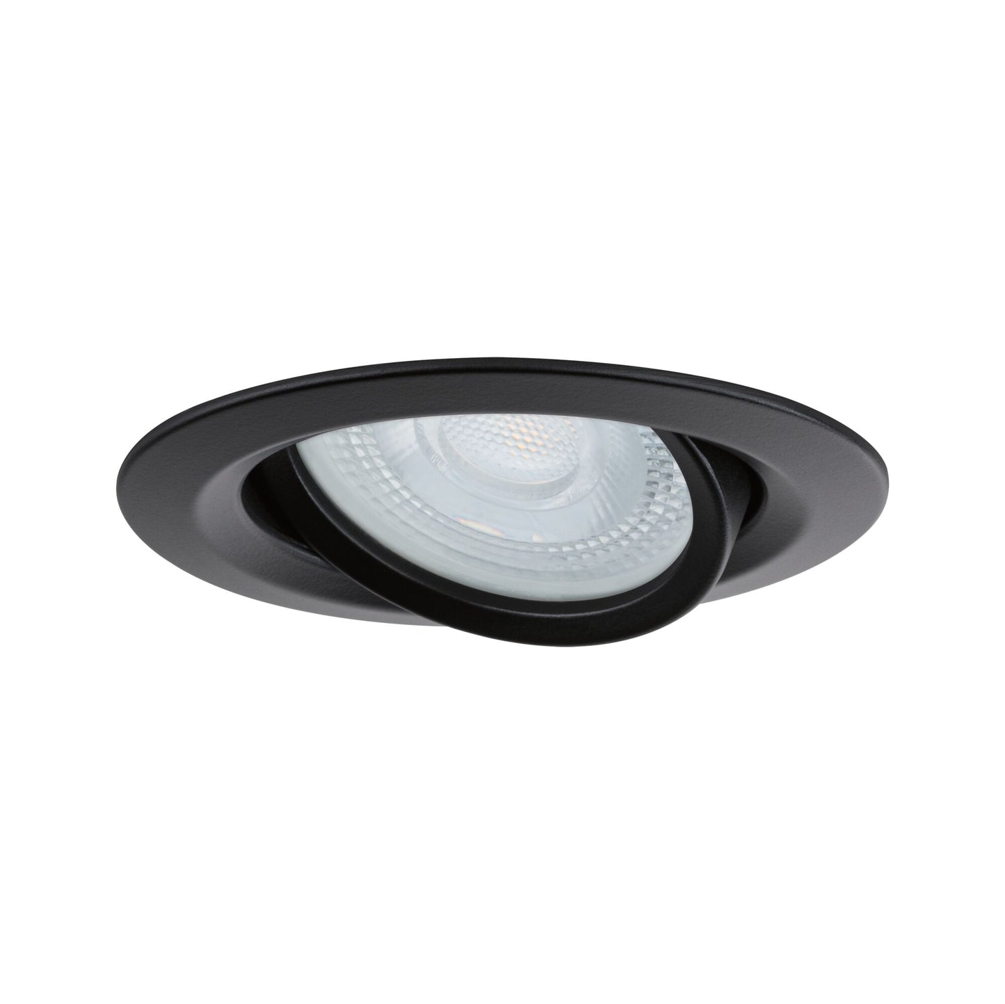 Paulmann Einbauleuchte Nova Plus  schwenkbar IP65 rund 93mm 30° GU5,3 / GU10 max. 35W  230/12V dimmbar  Schwarz matt