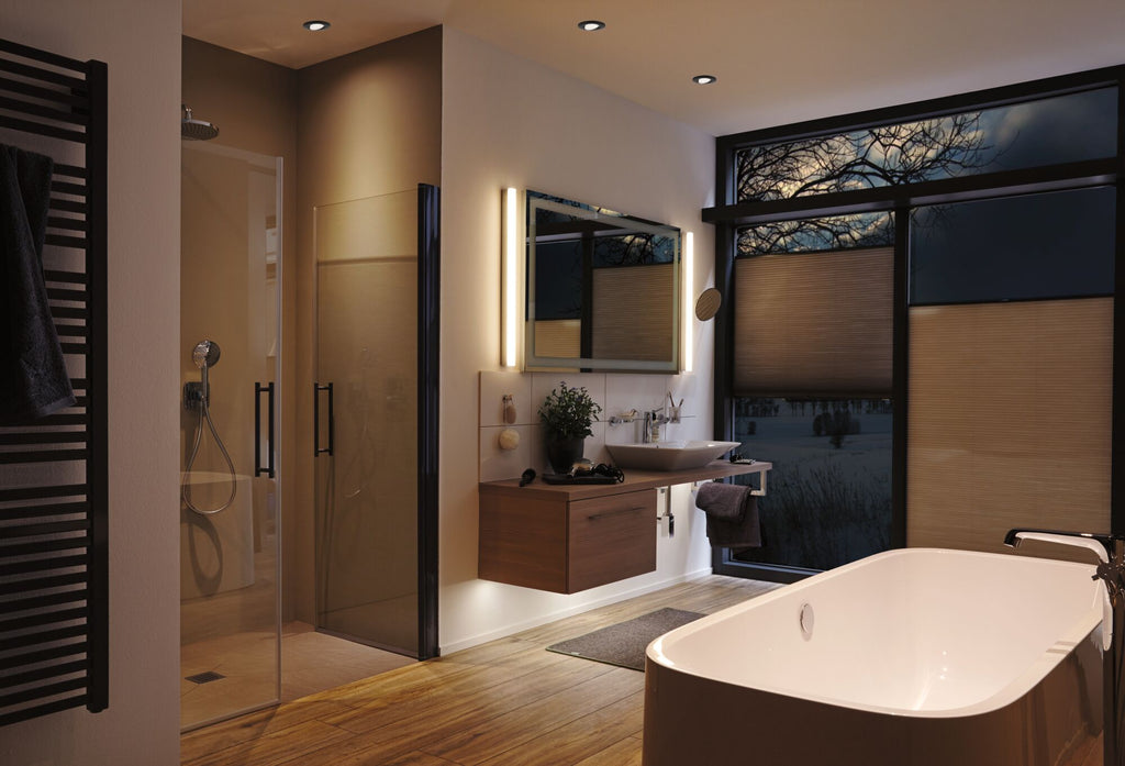 Paulmann HomeSpa LED Einbauleuchte Calla Basisset schwenkbar IP65 rund 90mm 30°  10x6W 10x500lm 230V  4000K Schwarz matt