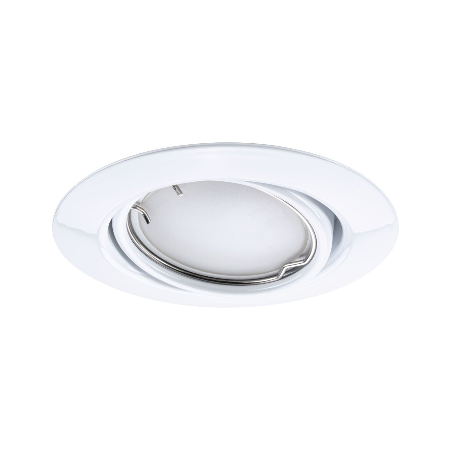 Paulmann LED Einbauleuchte Base Basisset schwenkbar Smart Home Zigbee Coin  rund 90mm 20°  3x4,9W 3x430lm 230V dimmbar 3000K Weiß