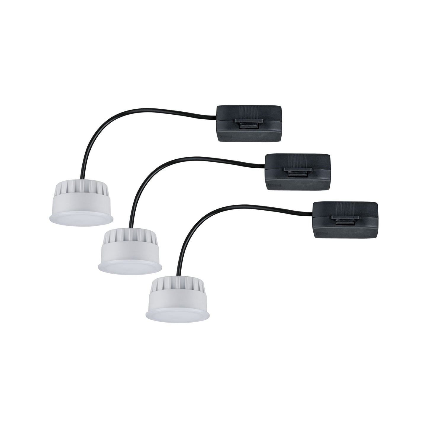 Paulmann EBL Choose 3er Coin Set 3-Step-Dim LED 3x6,5W 460lm 2700K 51mm Kunststoff