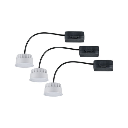 Paulmann EBL Choose 3er Coin Set 3-Step-Dim LED 3x6,5W 460lm 2700K 51mm Kunststoff