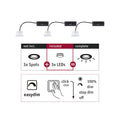 Paulmann EBL Choose 3er Coin Set Easy-Dim LED 3x6,5W 630lm 2700K 51mm Kunststoff