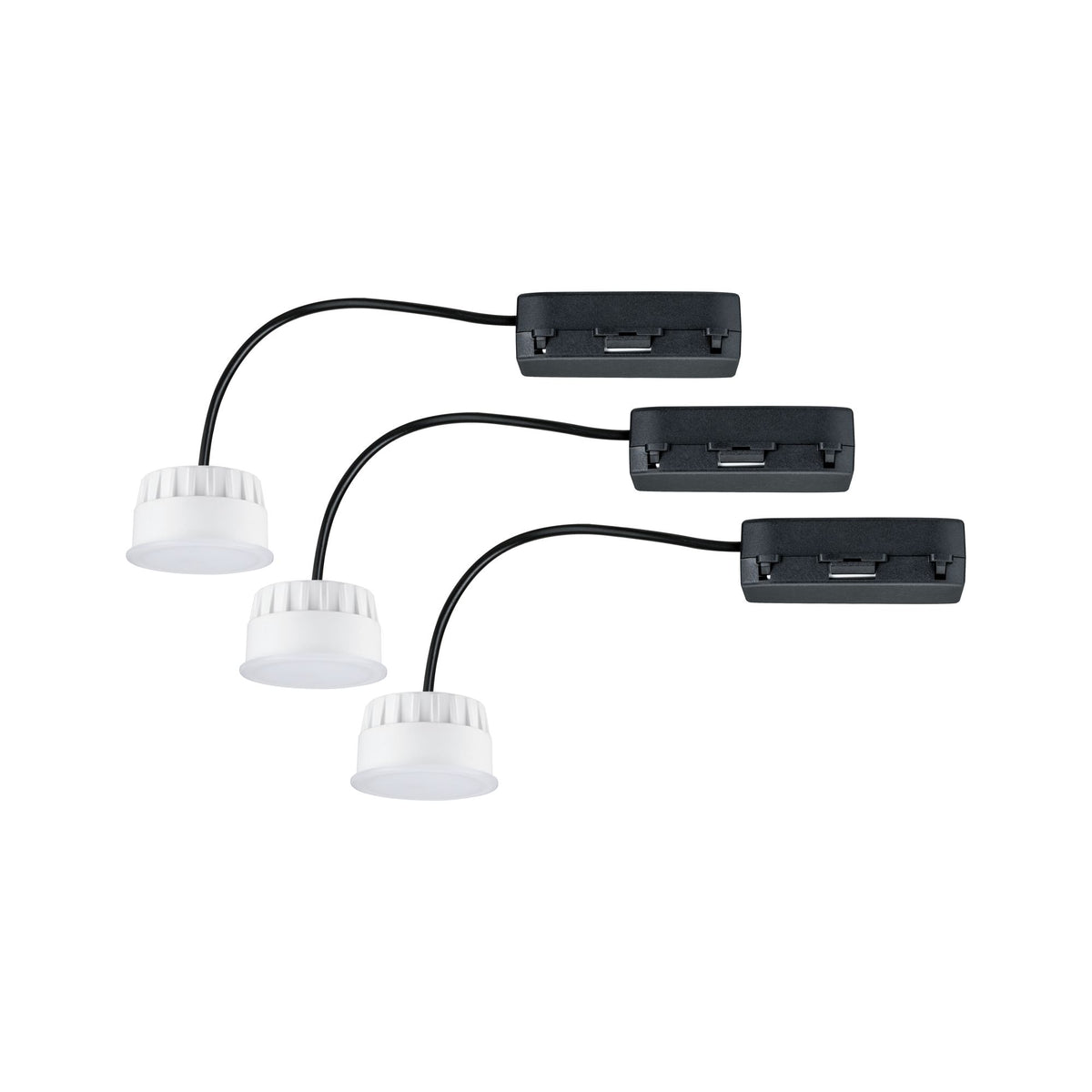 Paulmann EBL Choose 3er Coin Set Easy-Dim LED 3x6,5W 630lm 2700K 51mm Kunststoff