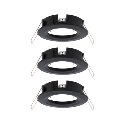 Paulmann EBL Choose 3er Spot starr max 3x10W 230V 51mm Schwarz matt Alu