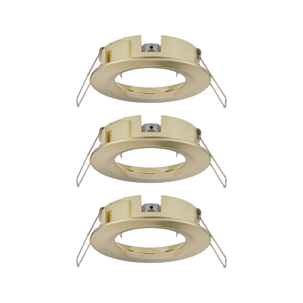 Paulmann EBL Choose 3er Spot starr max 3x10W 230V 51mm Messing geb Alu