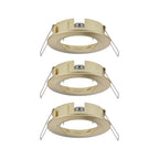 Paulmann EBL Choose 3er Spot starr max 3x10W 230V 51mm Messing geb Alu