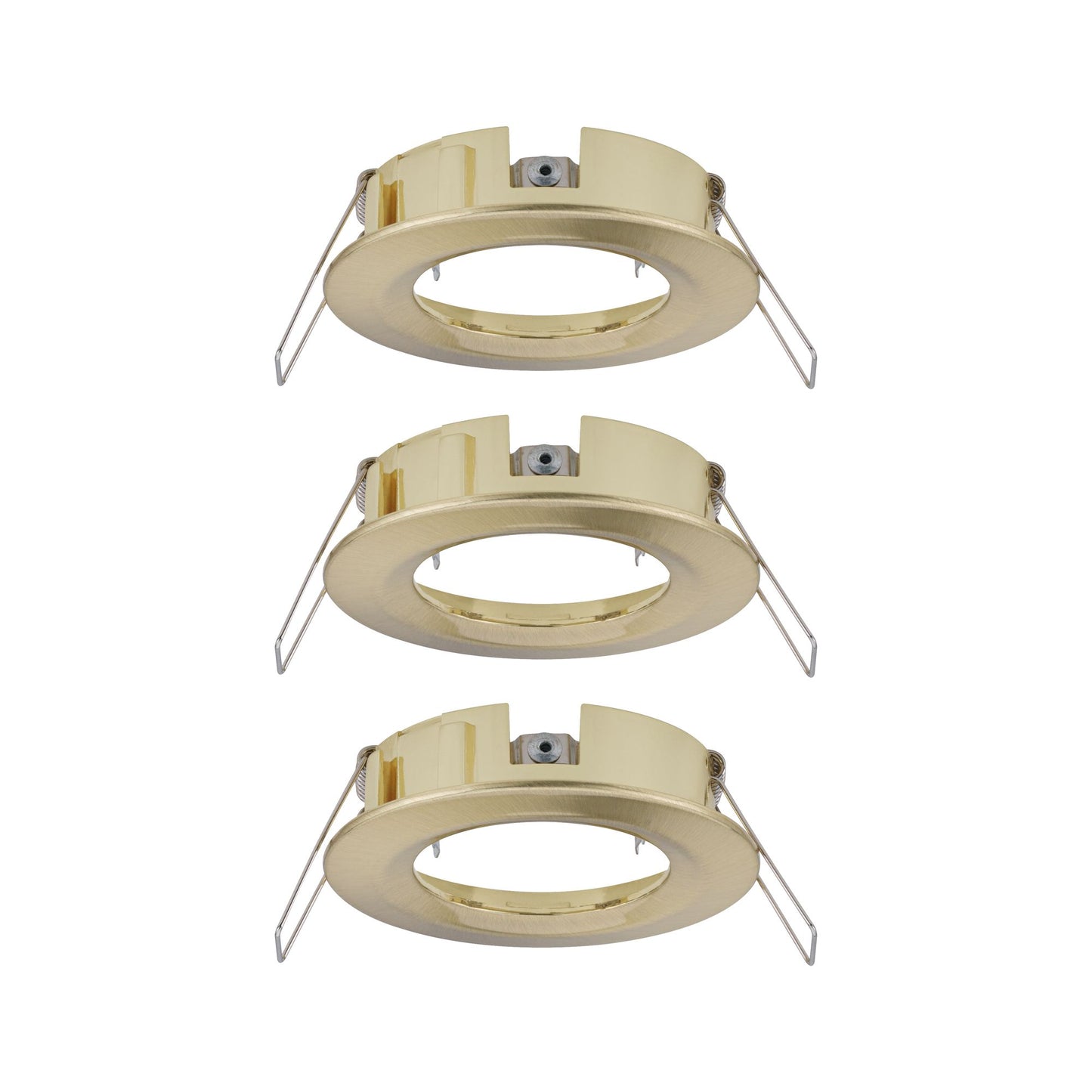 Paulmann EBL Choose 3er Spot starr max 3x10W 230V 51mm Messing geb Alu