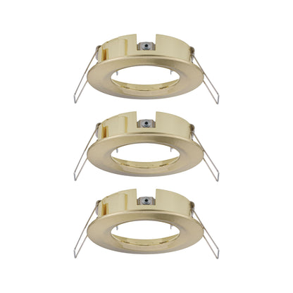 Paulmann EBL Choose 3er Spot starr max 3x10W 230V 51mm Messing geb Alu