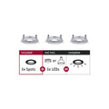 Paulmann EBL Choose 3er Spot starr max 3x10W 230V 51mm Alu gedreht Alu