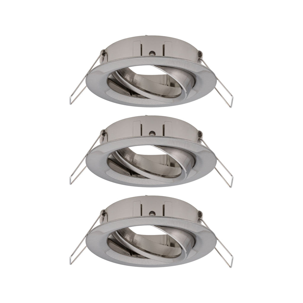 Paulmann EBL Choose 3er Spot schwenkbar max 3x10W 230V 51mm Eisen geb Alu