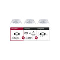 Paulmann EBL Choose 3er Spot schwenkbar max 3x10W 230V 51mm Weiß matt Alu