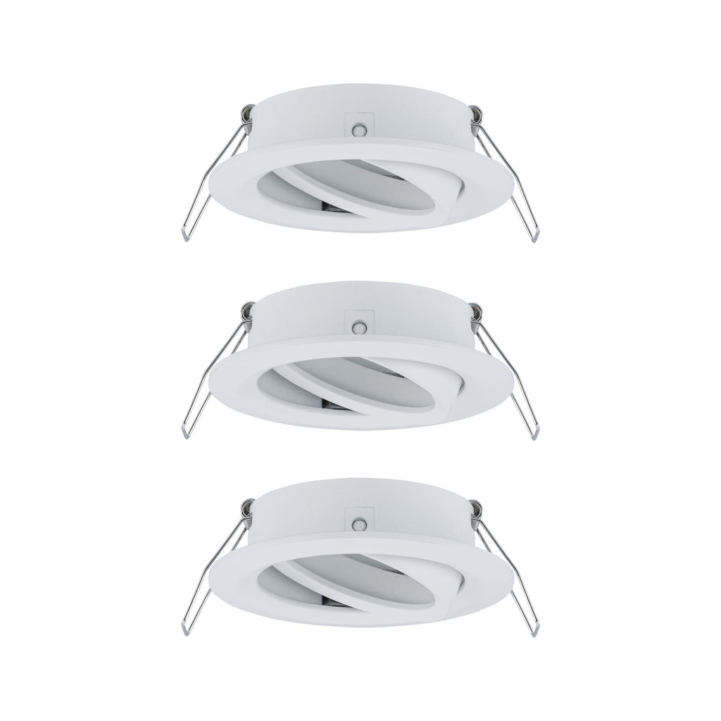 Paulmann EBL Choose 3er Spot schwenkbar max 3x10W 230V 51mm Weiß matt Alu