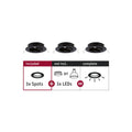 Paulmann EBL Choose 3er Spot schwenkbar max 3x10W 230V 51mm Schwarz matt Alu
