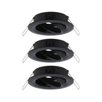 Paulmann EBL Choose 3er Spot schwenkbar max 3x10W 230V 51mm Schwarz matt Alu