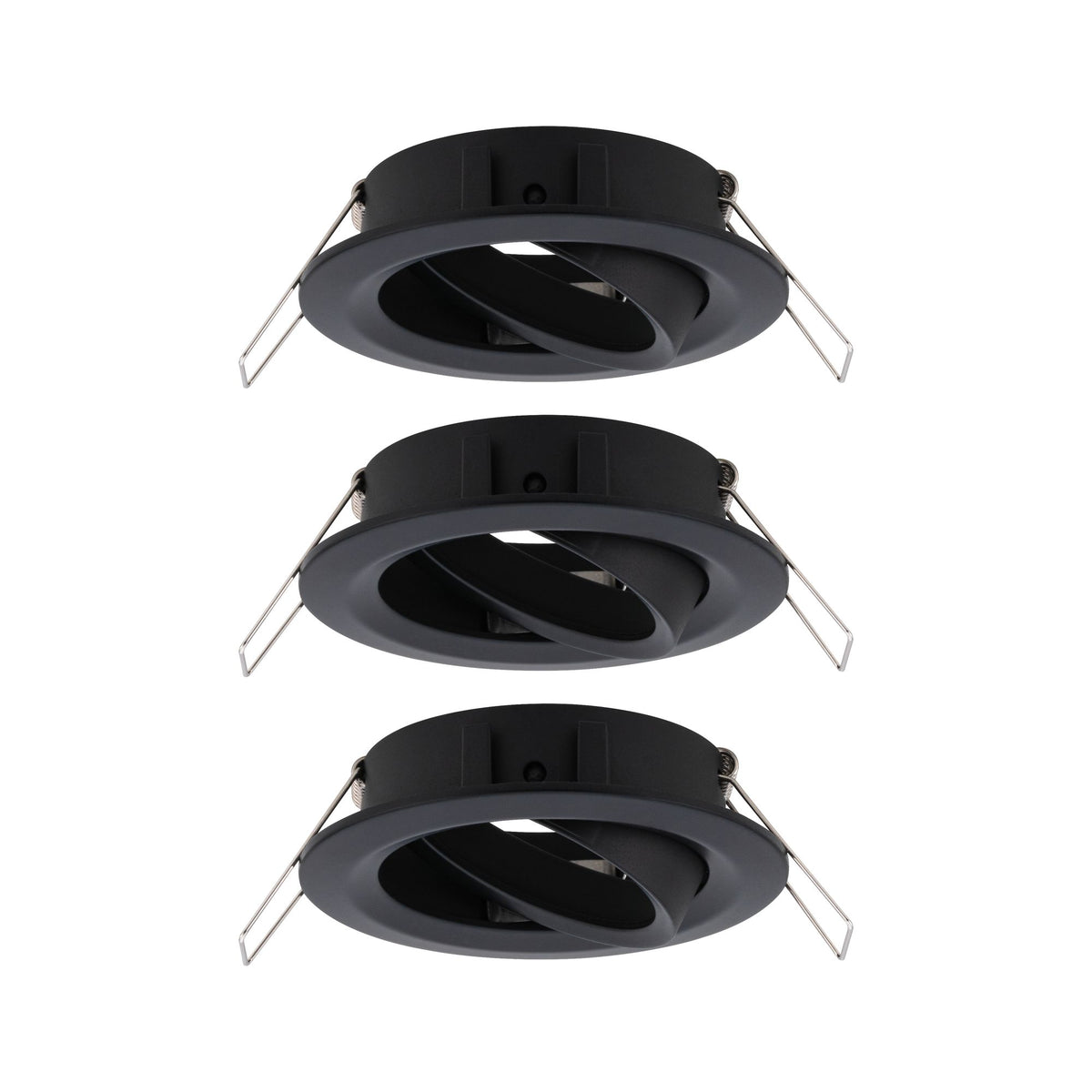Paulmann EBL Choose 3er Spot schwenkbar max 3x10W 230V 51mm Schwarz matt Alu