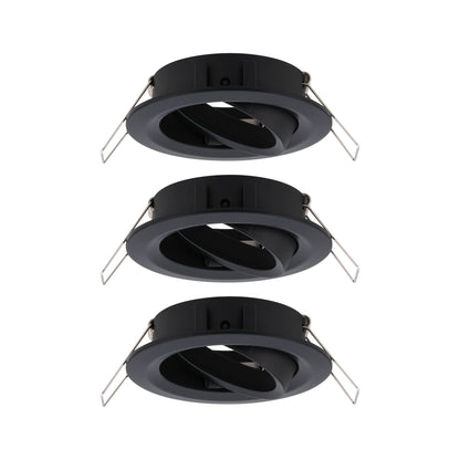 Paulmann EBL Choose 3er Spot schwenkbar max 3x10W 230V 51mm Schwarz matt Alu