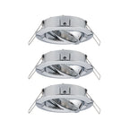 Paulmann EBL Choose 3er Spot schwenkbar max 3x10W 230V 51mm Chrom Alu