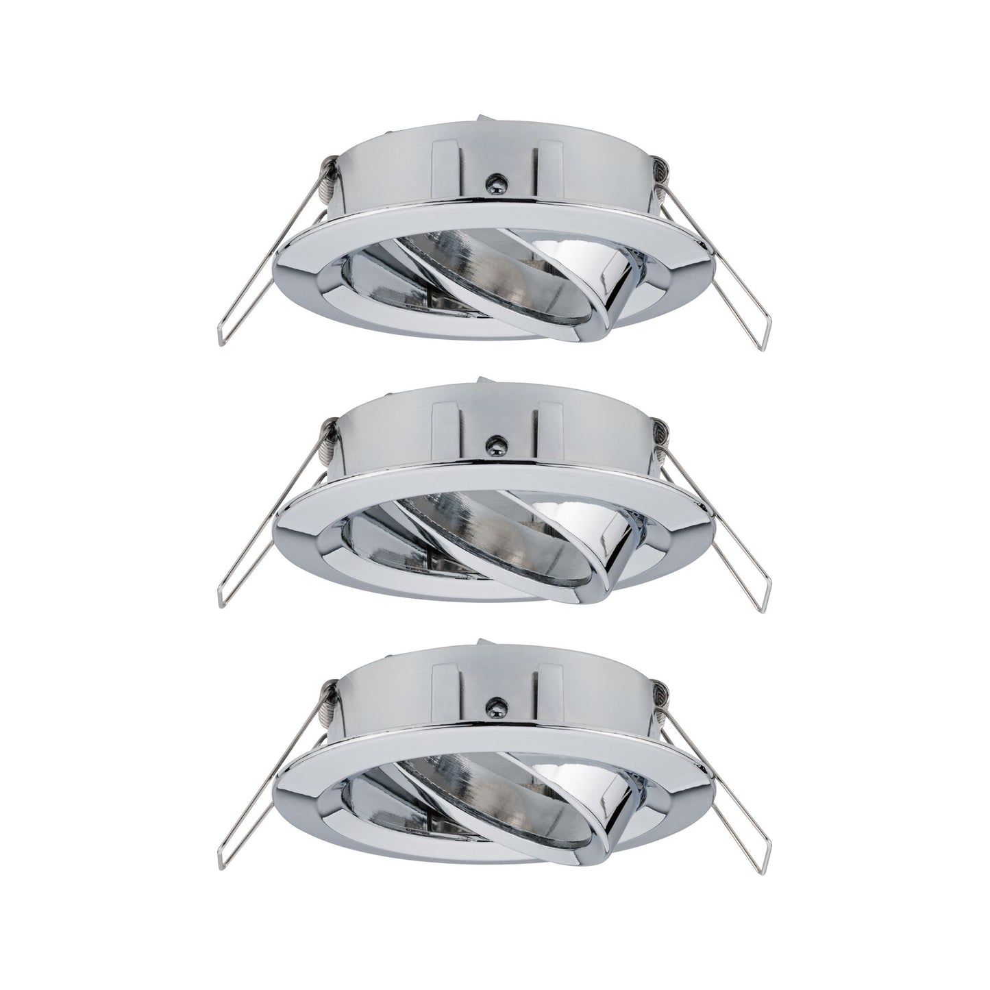 Paulmann EBL Choose 3er Spot schwenkbar max 3x10W 230V 51mm Chrom Alu