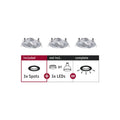Paulmann EBL Choose 3er Spot schwenkbar max 3x10W 230V 51mm Alu gedr Alu