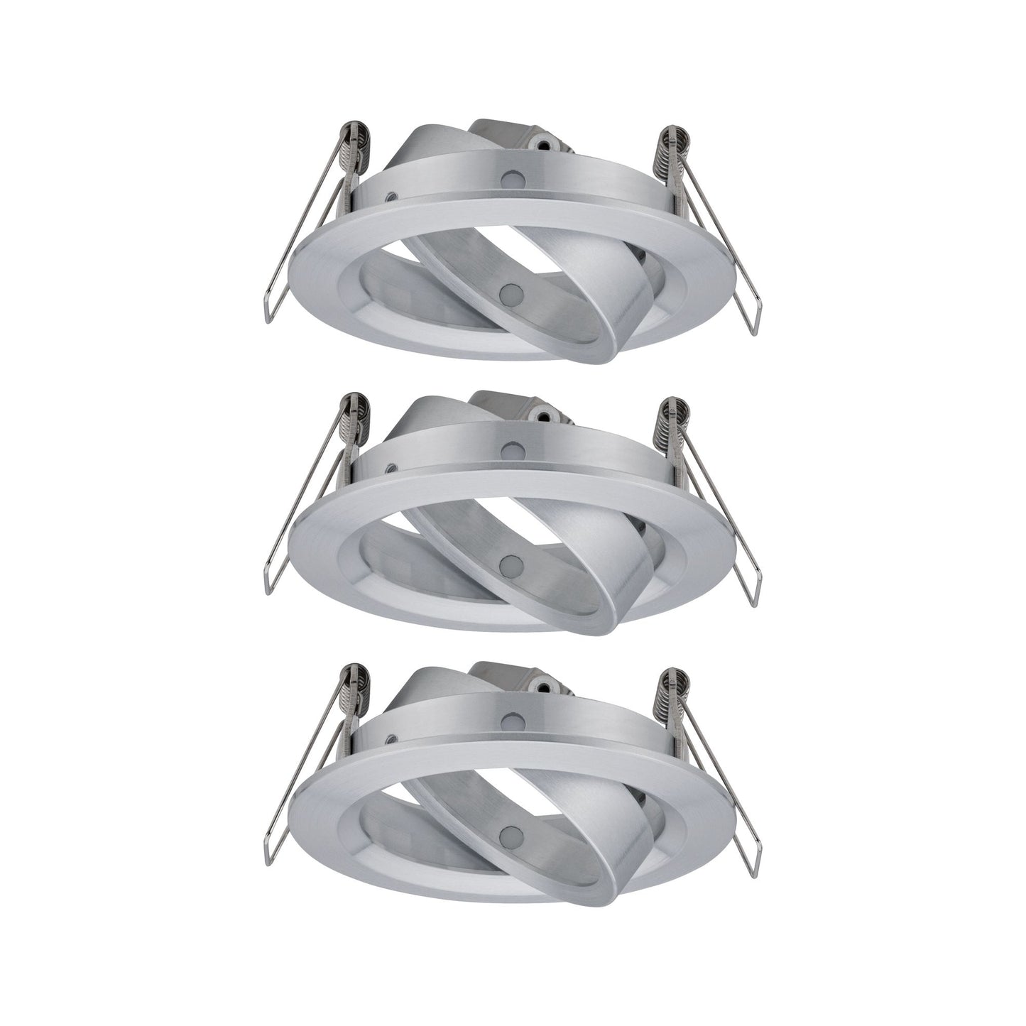 Paulmann EBL Choose 3er Spot schwenkbar max 3x10W 230V 51mm Alu gedr Alu