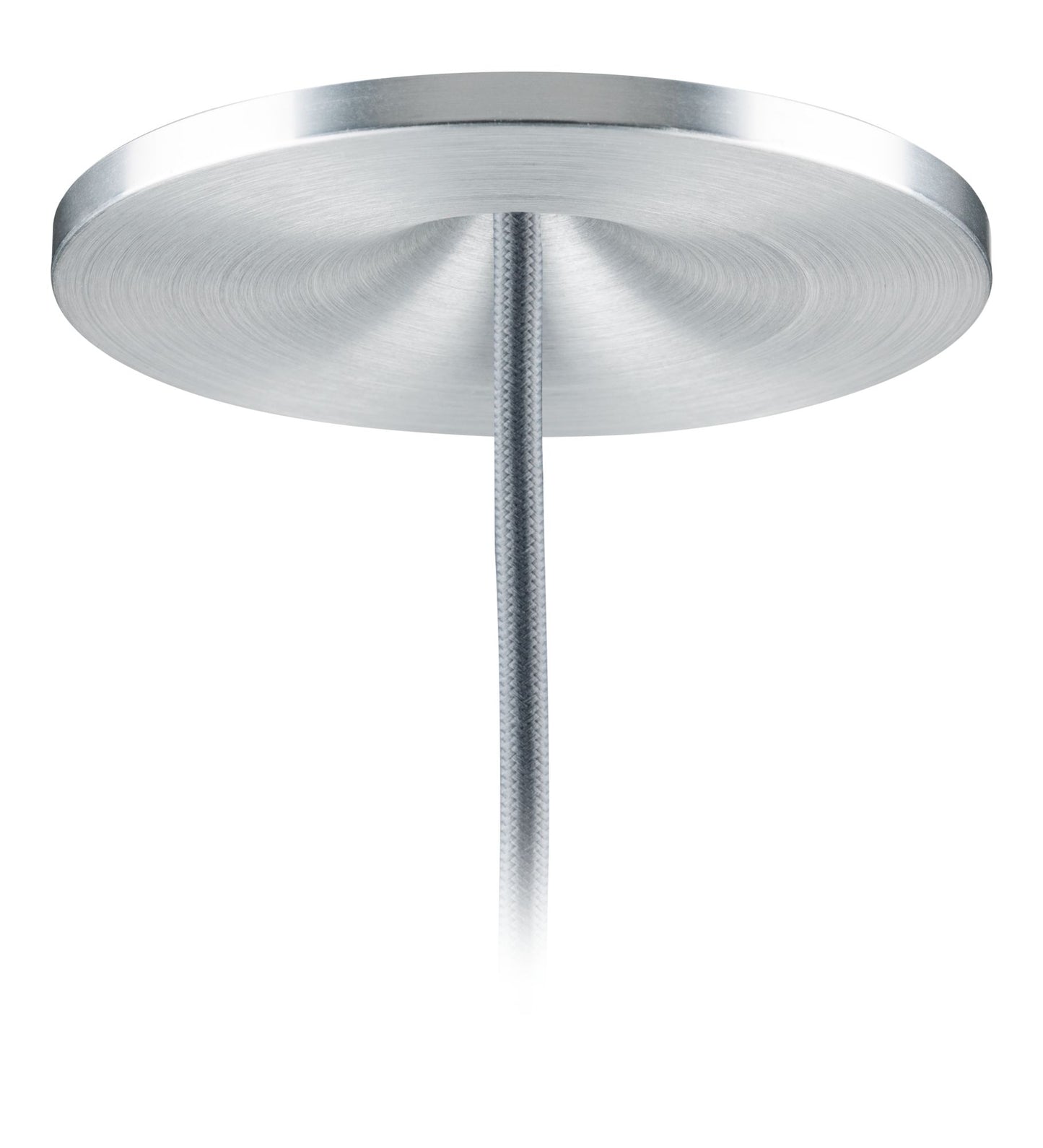 Paulmann Adapter für Pendelleuchten für Einbaudurchmesser 68mm Alu gedreht