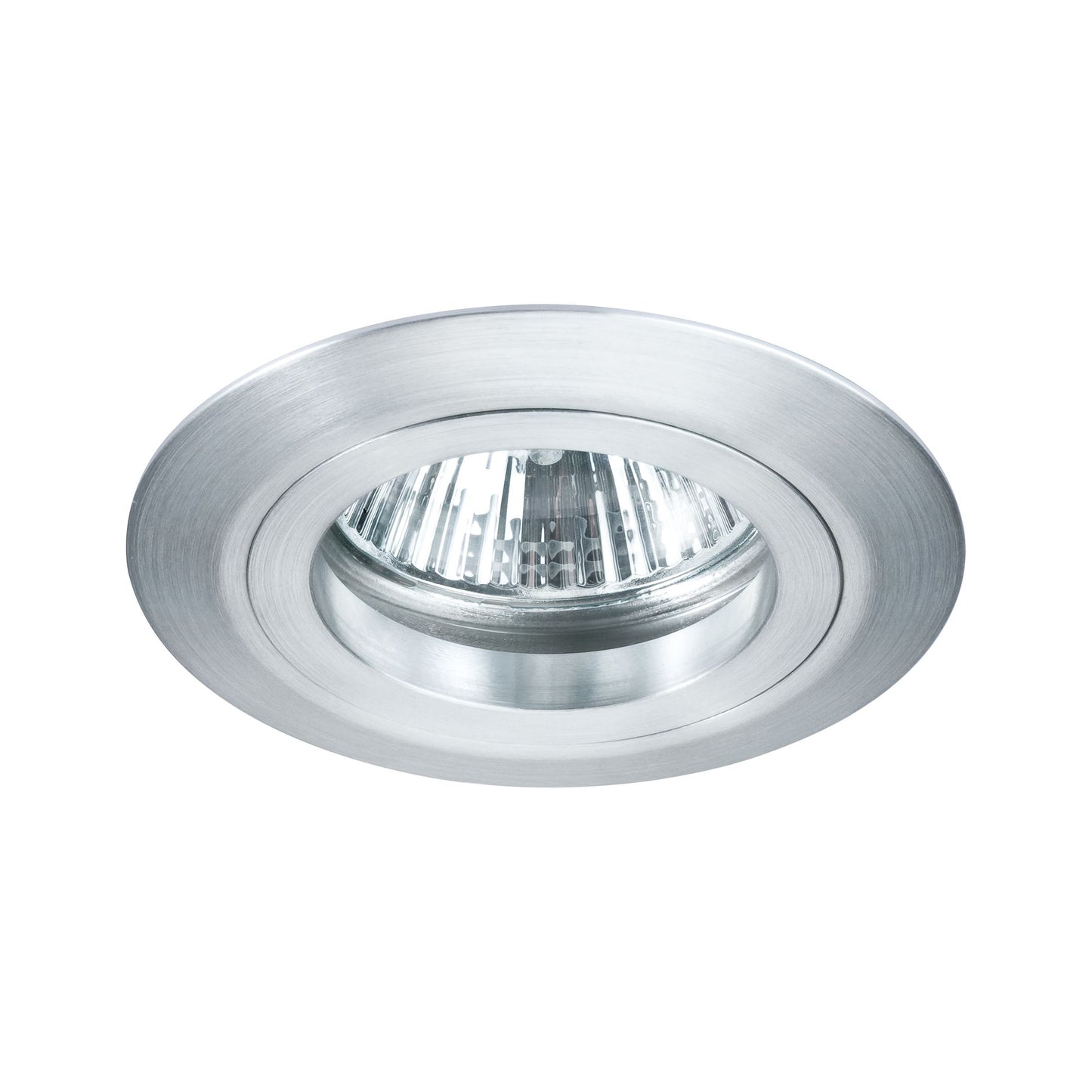 Paulmann Premium EBL Drilled Alu rund starr max.1x40W 230V GU10 51mm Alu gedreht