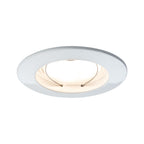 Paulmann Premium EBL Set Coin sat rund starr LED 3x6,8W 2700K 230V 51mm Weiß m/Alu Zink