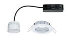 Paulmann Premium EBL Set Coin sat rund starr LED 3x6,8W 2700K 230V 51mm Weiß m/Alu Zink