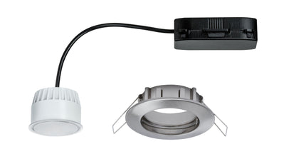Paulmann Premium EBL Set Coin sat rund starr LED 3x6,8W 2700K 230V 51mm Eisen g/Alu Zink
