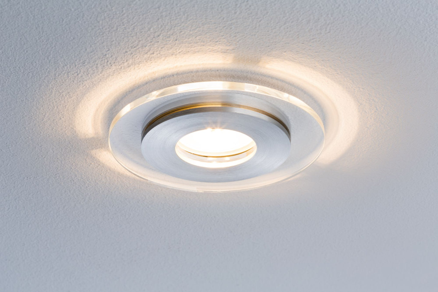 Paulmann Premium EBL Set single Shell LED 3x3,5W 230V GU10 120mm Alu geb./Glas
