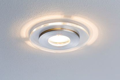 Paulmann Premium EBL Set single Shell LED 3x3,5W 230V GU10 120mm Alu geb./Glas