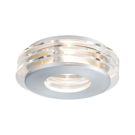 Paulmann Premium EBL Set Shell LED 3x3,5W 230V GU10 100mm Alu geb./Glas
