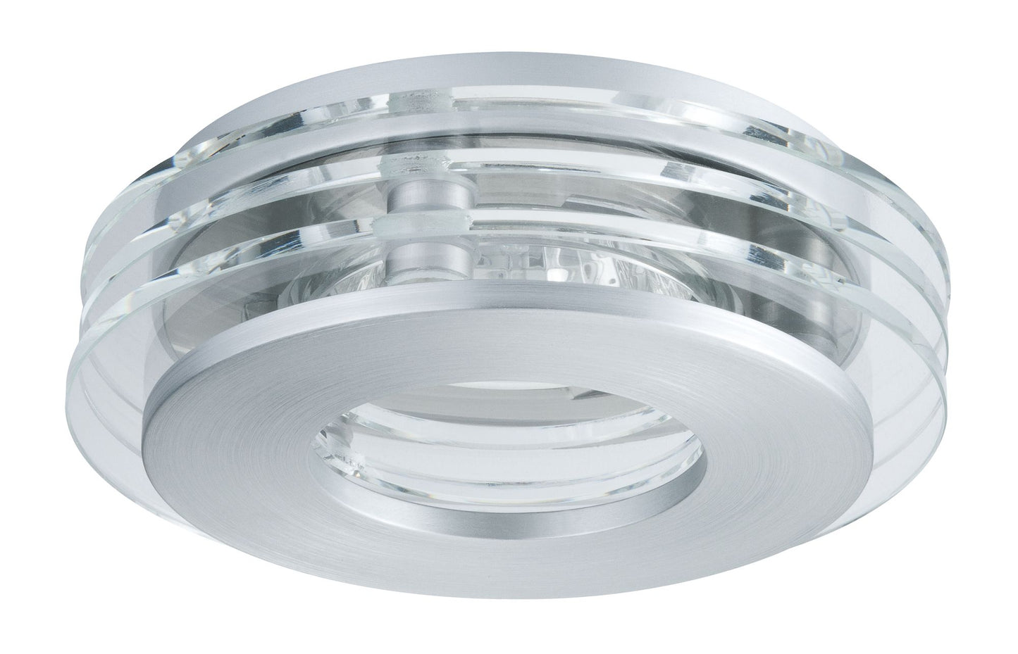 Paulmann Premium EBL Set Shell LED 3x3,5W 230V GU10 100mm Alu geb./Glas
