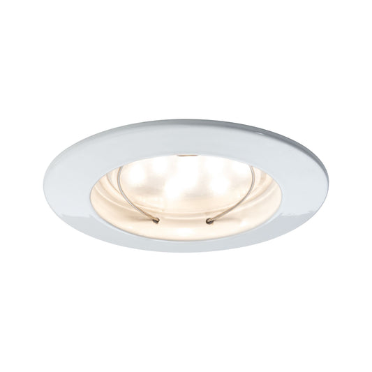 Paulmann Premium EBL Set Coin rund starr LED 3x6,8W 2700K 230V 51mm Ws matt/Alu Zink
