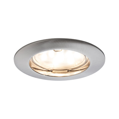 Paulmann Premium EBL Set Coin rund starr LED 3x6,8W 2700K 230V 51mm Eisen g/Alu Zink