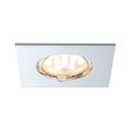 Paulmann Premium EBL Set Coin eckig starr LED 3x6,8W 2700K 230V 51mm Chrom/Alu Zink