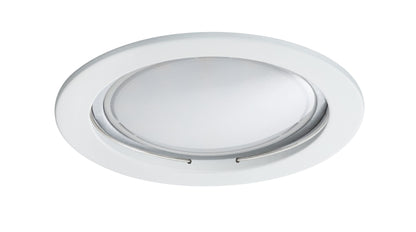 Paulmann Premium EBL Set Coin sat rund starr LED 1x14W 2700K 230V 75mm Weiß matt/Alu Zink