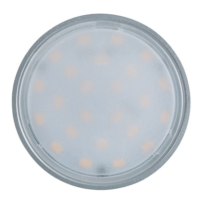 Paulmann Premium EBL Set Coin sat rund starr LED 1x14W 2700K 230V 75mm Weiß matt/Alu Zink