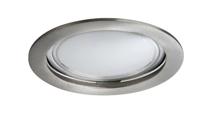 Paulmann Premium EBL Set Coin sat rund starr LED 1x14W 2700K 230V 75mm Eisen g/Alu Zink