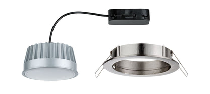 Paulmann Premium EBL Set Coin sat rund starr LED 1x14W 2700K 230V 75mm Eisen g/Alu Zink