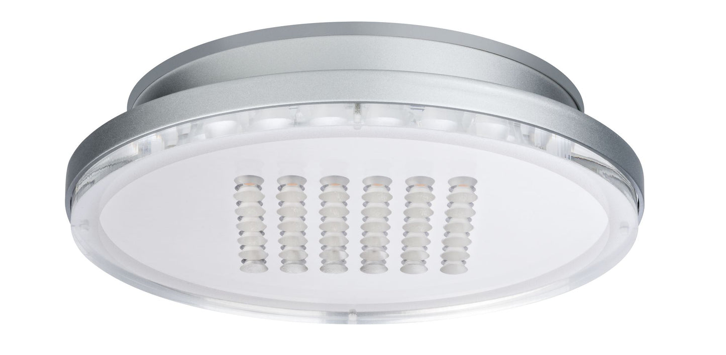 Paulmann Premium ABL Set Panel Shower rund LED 1x10W 2700K 230V 210mm Chrom matt/Alu