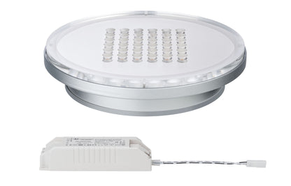 Paulmann Premium ABL Set Panel Shower rund LED 1x10W 2700K 230V 210mm Chrom matt/Alu